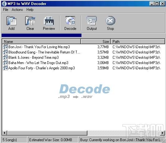 MP3 To Wav Decoder ,mp3格式转换器下载免费版,mp3格式转换器,MP3 To Wave Decoder（mp3格式转换器下载免费版）