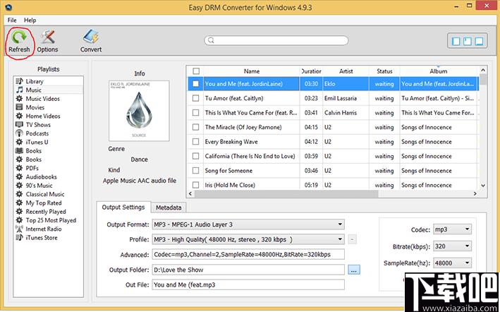 Easy DRM Converter下载,DRM转换器,苹果音乐转换器