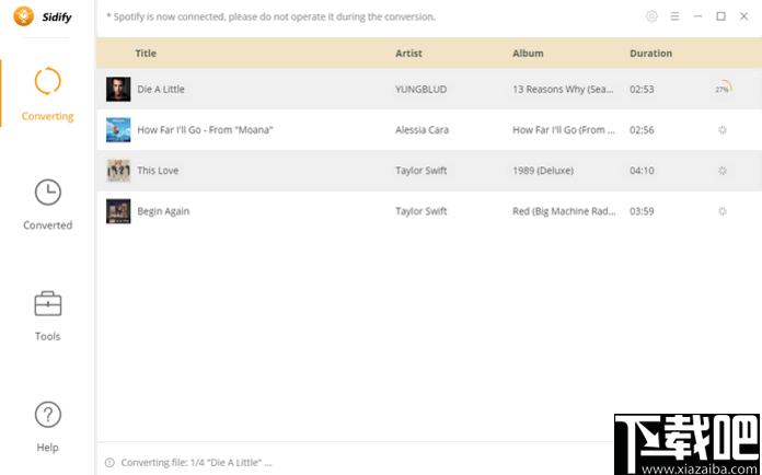 Sidify Music Converter for Spotify下载,音频转换,Spotify转换